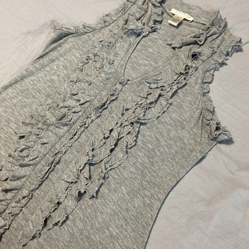 Kenar Ruffle Tank - Picture 2 of 10